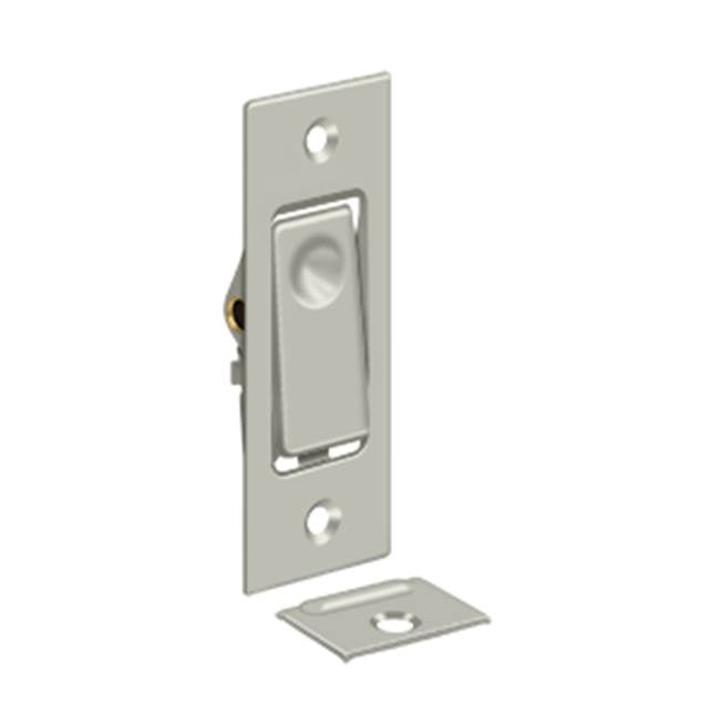 Deltana - Pocket Door Bolt, Jamb bolt - Brushed Nickel