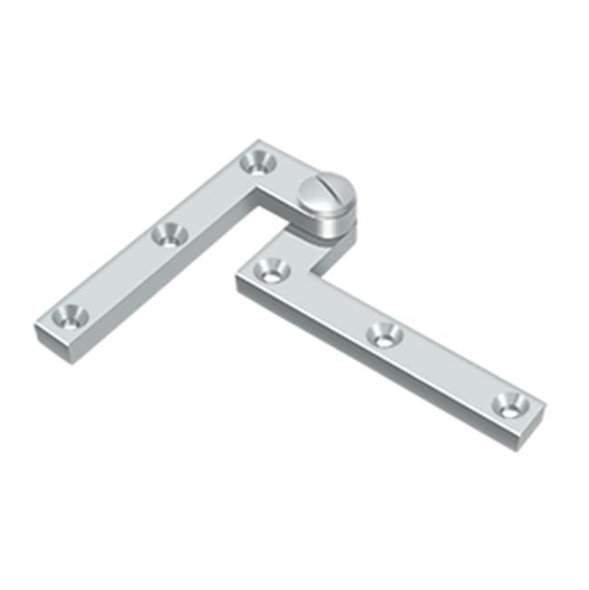 Deltana - 4-3/8'' x 5/8'' x 1-7/8'' Hinge - Polished Chrome