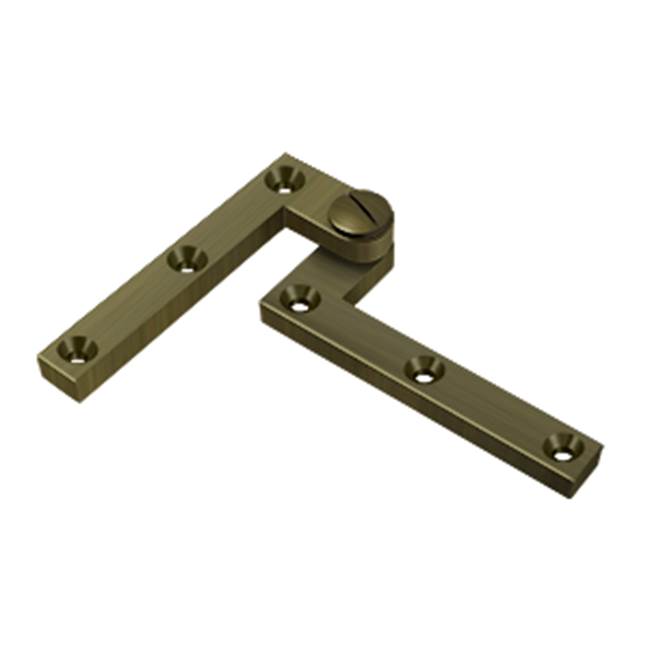 Deltana - 4-3/8'' x 5/8'' x 1-7/8'' Hinge - Antique Brass