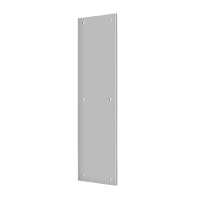 Deltana - Push Plate 3-1/2'' x 15'' - Brushed Stainless