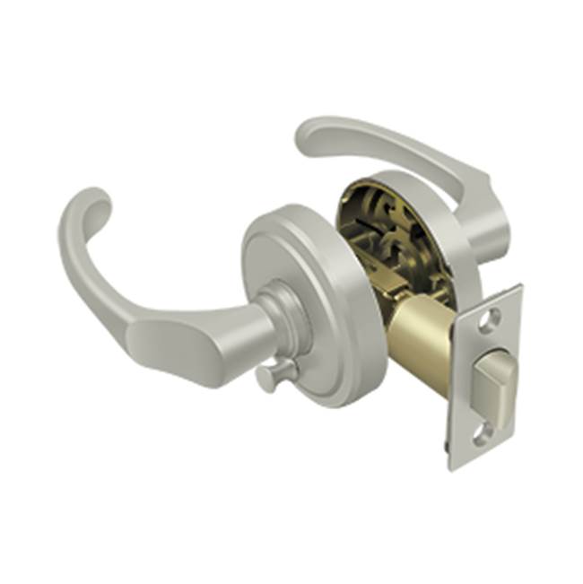 Deltana - Chapelton Lever Privacy, Right Hand - Brushed Nickel