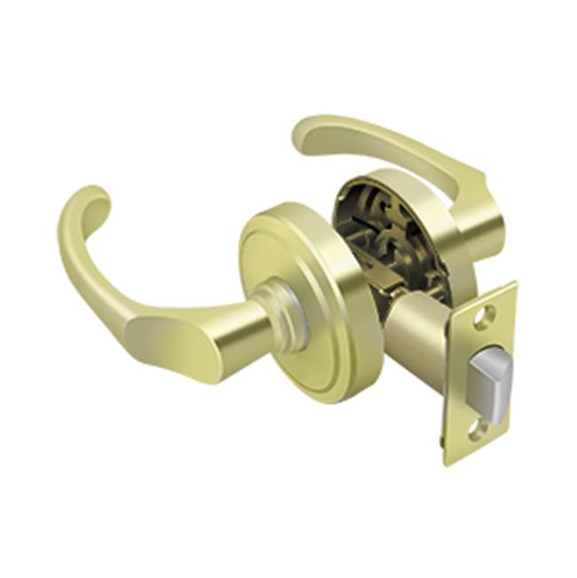 Deltana - Chapelton Lever Passage, Universal Handing - Polished Brass