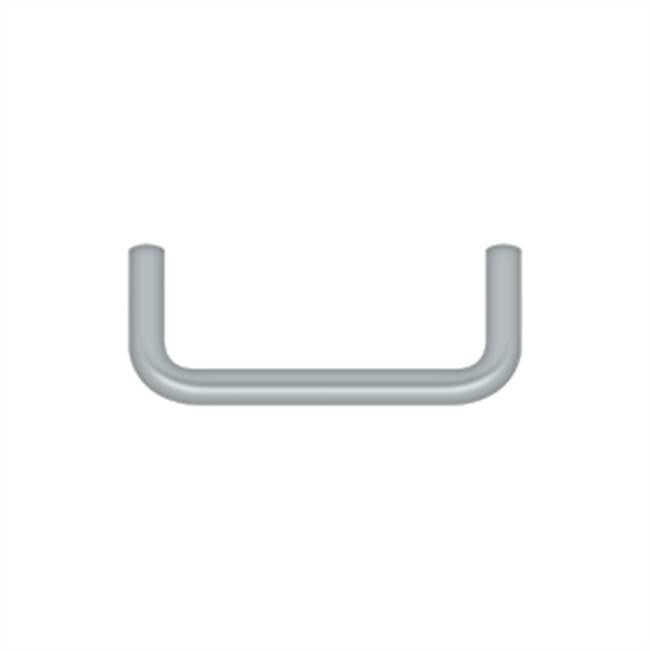Deltana - Wire Pull, 3'' - Brushed Chrome