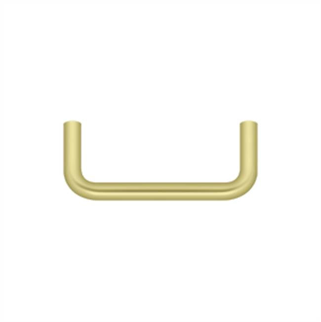 Deltana - Wire Pull, 3'' - Polished Brass