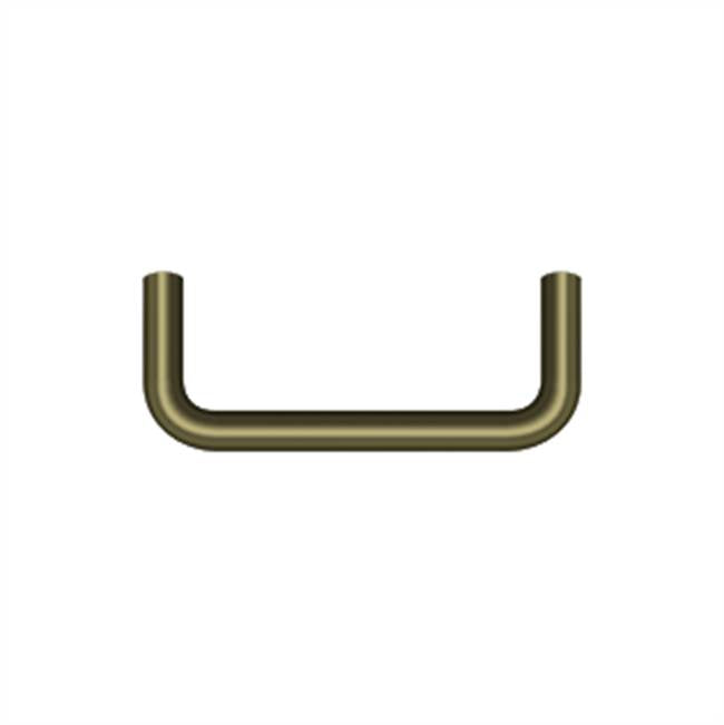 Deltana - Wire Pull, 3'' - Antique Brass