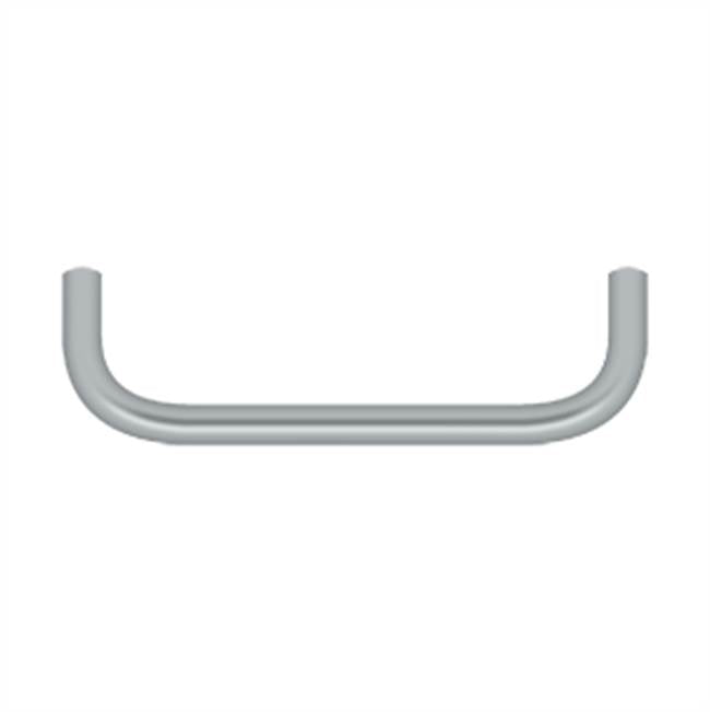 Deltana - Wire Pull, 4'' - Brushed Chrome