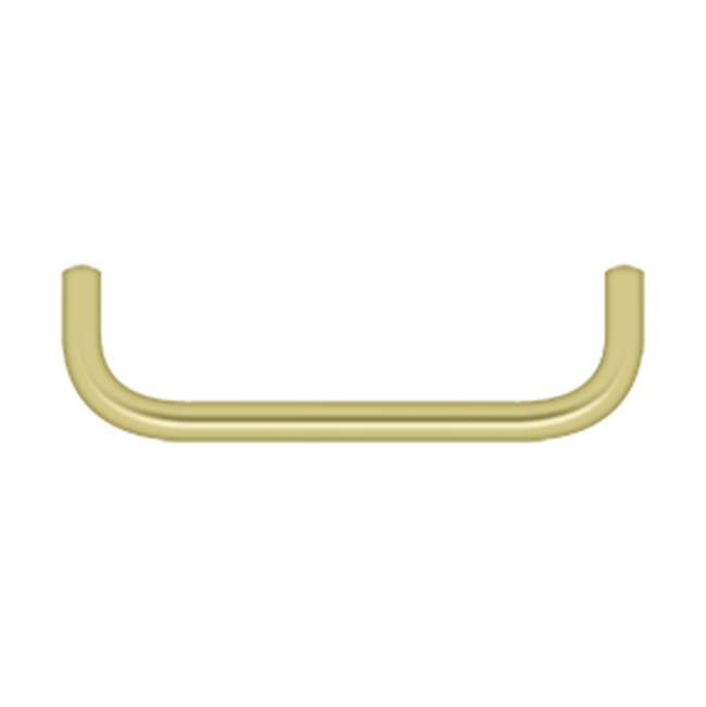 Deltana - Wire Pull, 4'' - Polished Brass