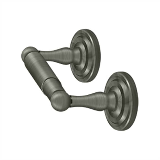 Deltana - Toilet Paper Holder, Double Post, R-Series - Antique Nickel