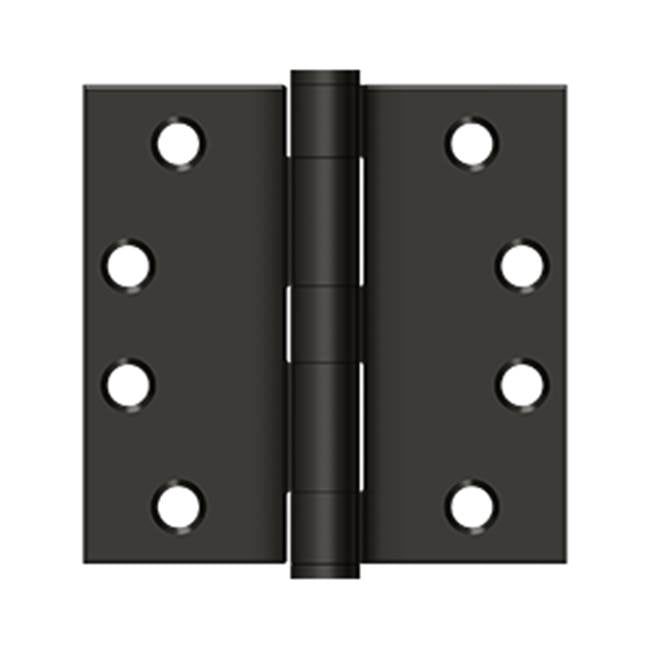 Deltana - 4'' x 4'' Square Hinge, HD - Oil-rubbed Bronze
