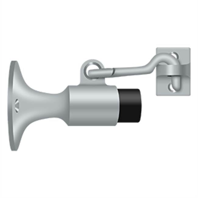Deltana - Wall Mount Bumper w/ Holder - Brushed Chrome