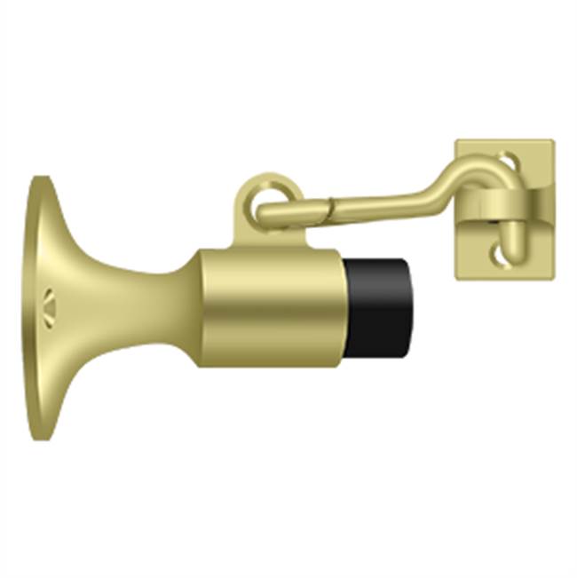Deltana - Wall Mount Bumper w/ Holder - Polished Brass