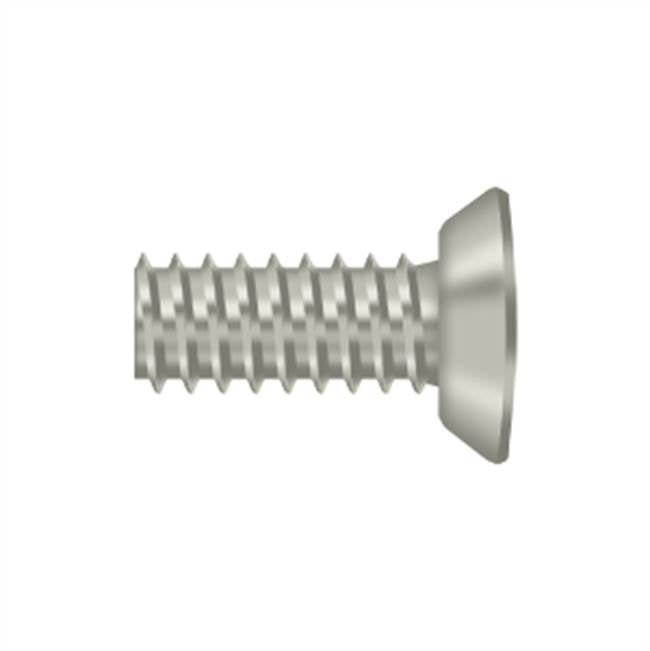 Deltana - Machine Screw, Steel, No.10 x 1/2'' - Brushed Nickel