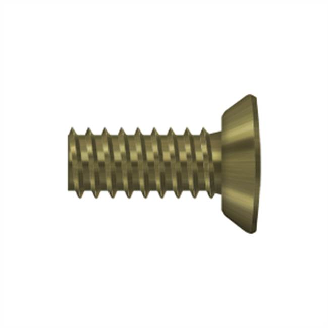 Deltana - Machine Screw, Steel, No.10 x 1/2'' - Antique Brass