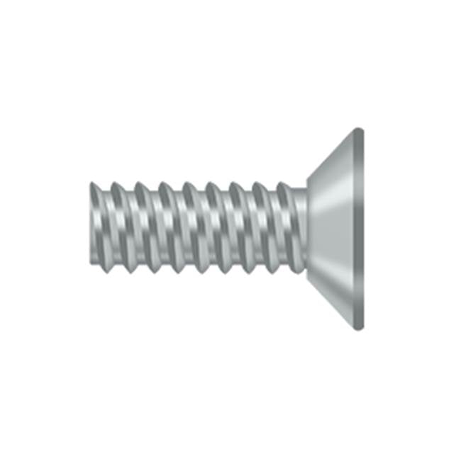 Deltana - Machine Screw, Steel, No.9 x 1/2'' - Brushed Chrome