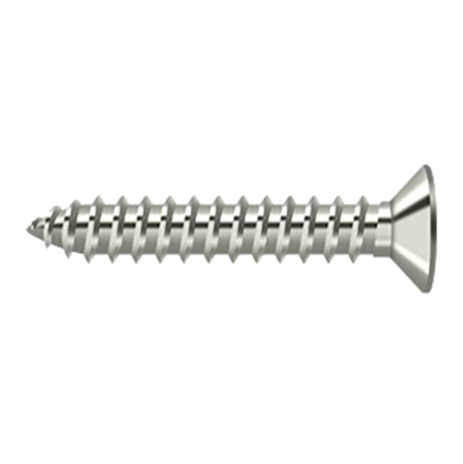 Deltana - Wood Screw, SB, No.12 x 1-1/4'' - Polished Nickel