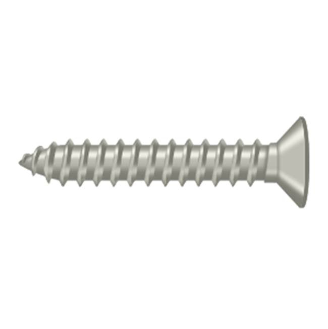 Deltana - Wood Screw, SB, No.12 x 1-1/4'' - Brushed Nickel