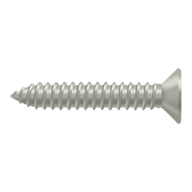 Deltana - Wood Screw, SB, No.14 x 1-1/4'' - Brushed Nickel