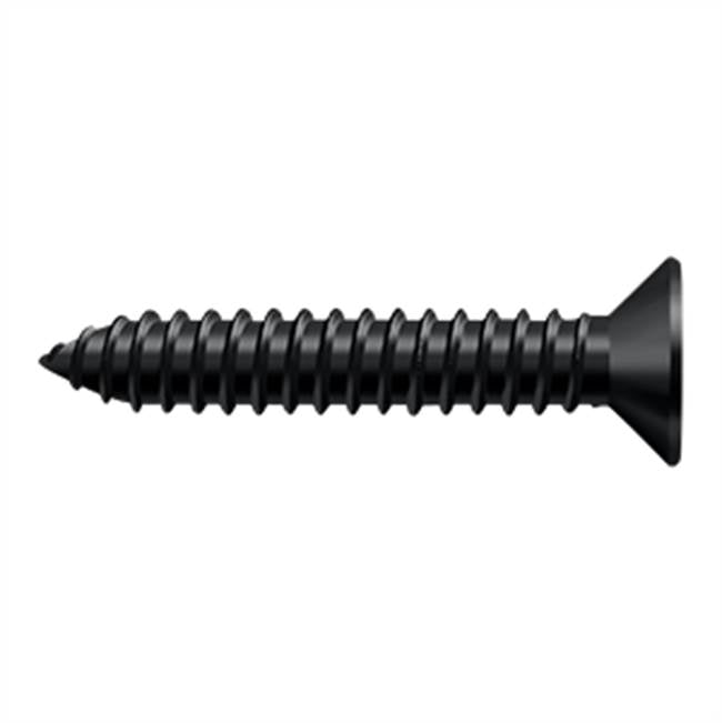 Deltana - Wood Screw, SB, No.14 x 1-1/4'' - Paint Black