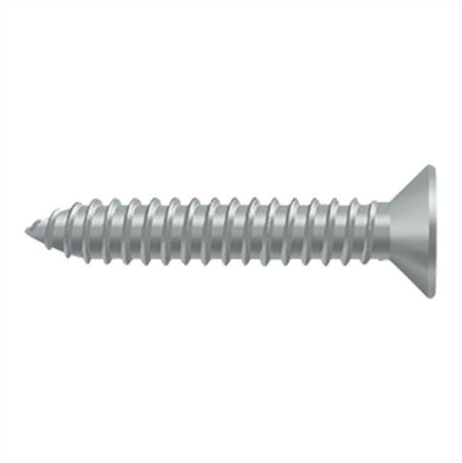 Deltana - Wood Screw, SB, No.14 x 1-1/4'' - Brushed Chrome