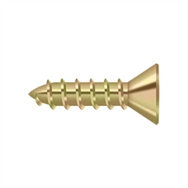 Deltana - Wood Screw, Steel, No.10 x 3/4'' - Zinc Dichromate