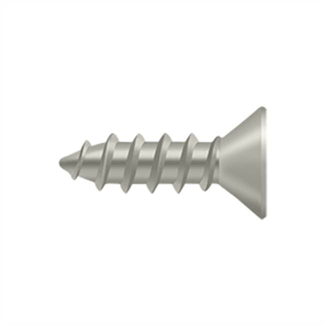 Deltana - Wood Screw, Steel, No.12 x 3/4'' - Brushed Nickel