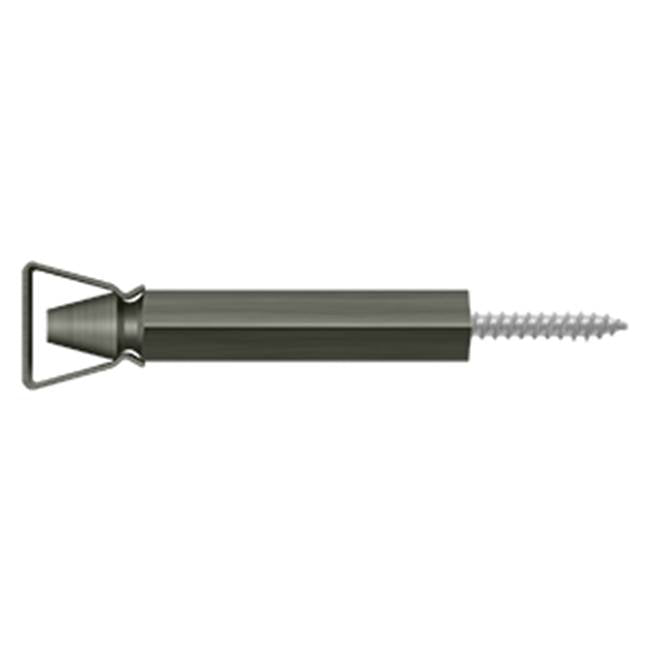Deltana - Shutter Door Holder, 3-1/4'' - Antique Nickel