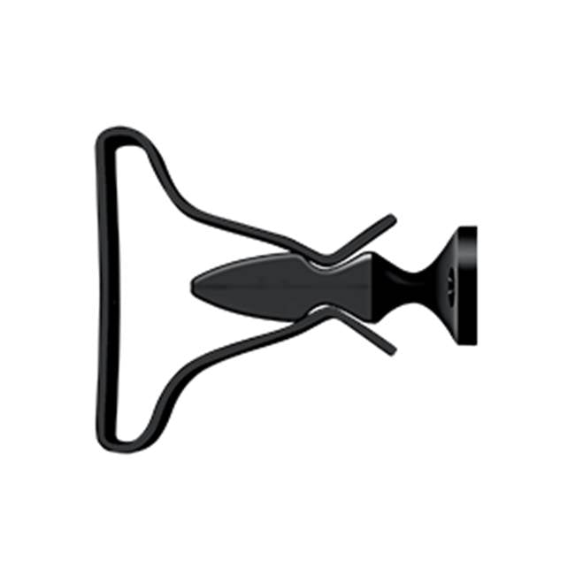 Deltana - Shutter Door Holder, 2-3/4'' - Paint Black