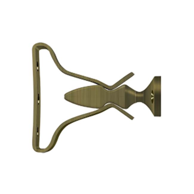 Deltana - Shutter Door Holder, 2-3/4'' - Antique Brass