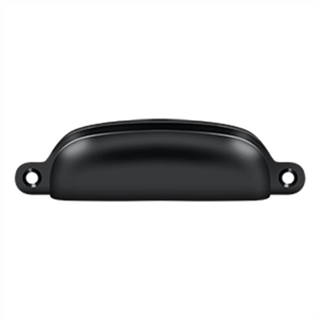 Deltana - Exposed Shell Pull 4'' - Paint Black