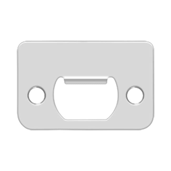 Deltana - Strike Plate, 2-1/4'' x 1-1/2'' - Polished Stainless