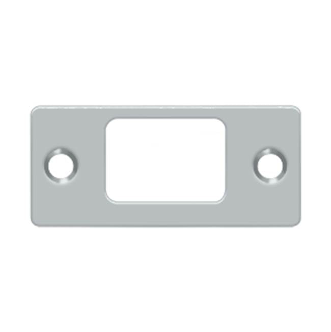 Deltana - Strike Plate, Deadbolt, 2-3/4'' x 1-1/4'' - Brushed Chrome
