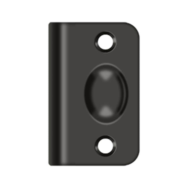 Deltana - Strike Plate for Ball Catch and Roller Catch - Oil-rubbed Bronze