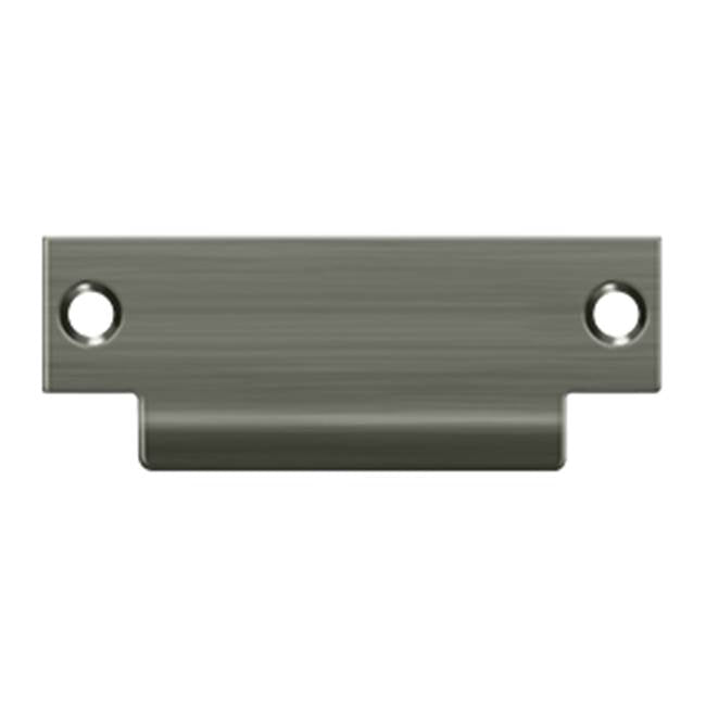 Deltana - ANSI Blank T- Strike, 4-7/8'' x 1-1/4'', Without Hole - Antique Nickel