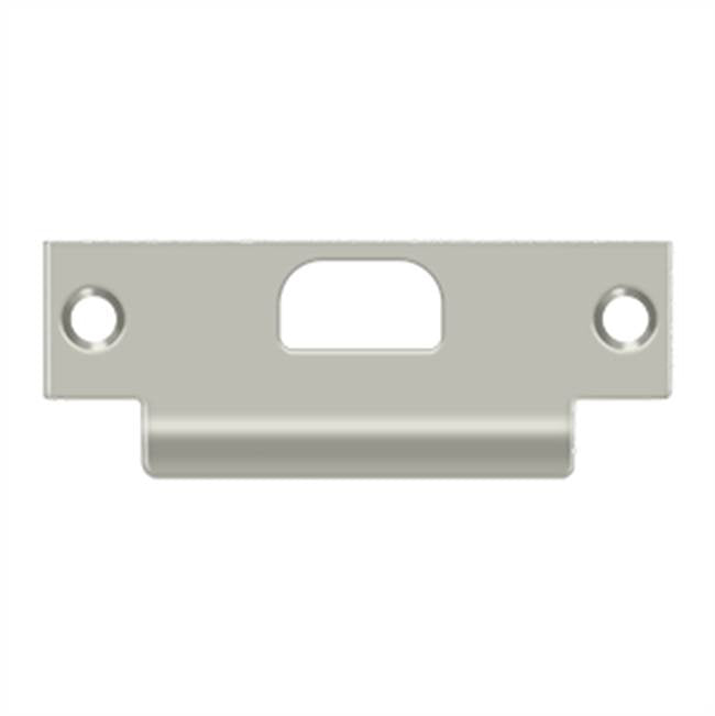 Deltana - ANSI T- Strike, 4-7/8'' x 1-1/4'', w/ Hole - Brushed Nickel
