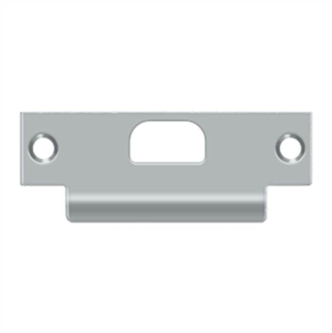 Deltana - ANSI T- Strike, 4-7/8'' x 1-1/4'', w/ Hole - Brushed Chrome