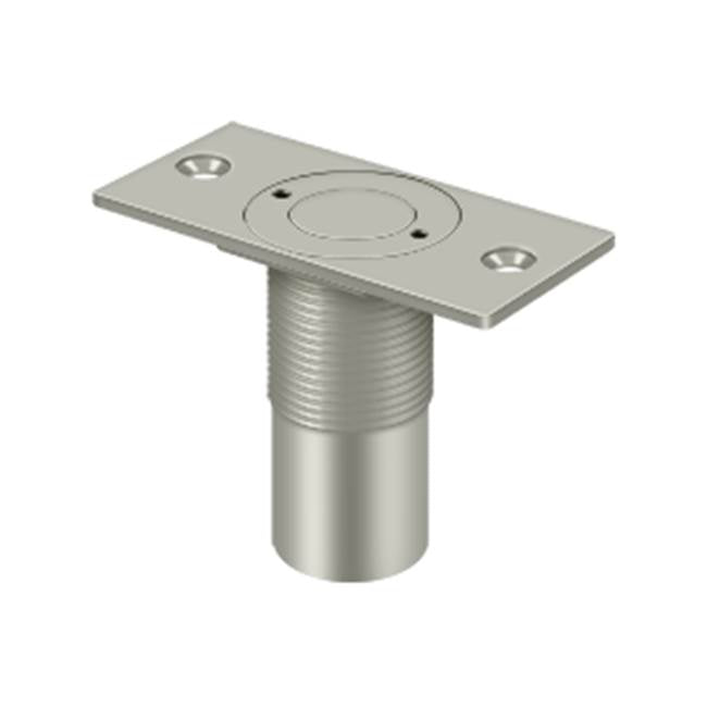 Deltana - Dust Proof Strike, Adjustable, 2-7/8'' x 1-3/8'' - Brushed Nickel