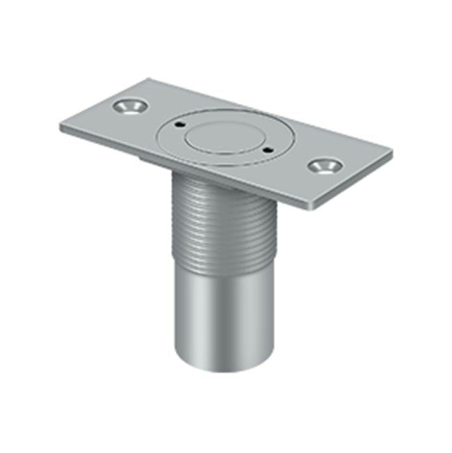 Deltana - Dust Proof Strike, Adjustable, 2-7/8'' x 1-3/8'' - Brushed Chrome