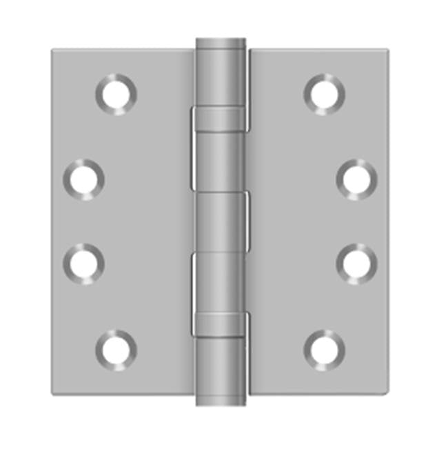 Deltana - 4'' x 4'' Square Hinge - Brushed Stainless