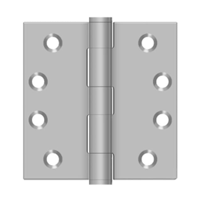 Deltana - 4'' x 4'' Square Hinge - Brushed Stainless