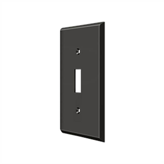 Deltana - Switch Plate, Single Standard - Oil-rubbed Bronze