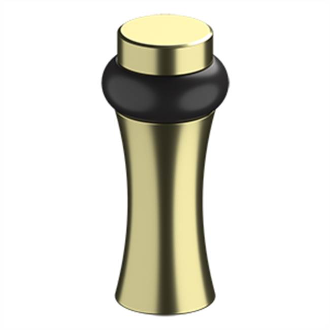 Deltana - ROUND UNIVERSAL FLOOR BUMPER 3-1/2'', DECORATIVE, SOLID BRASS - Unlacquered Brass