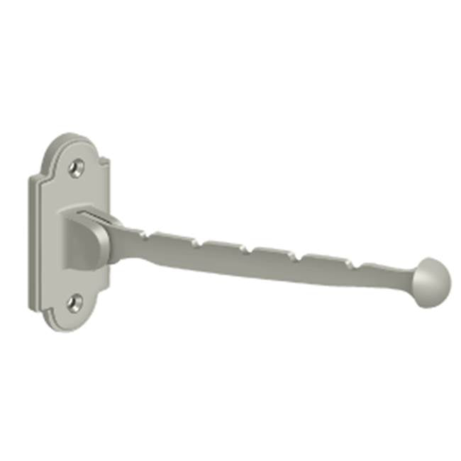 Deltana - Valet Hook, 7'' Projection - Brushed Nickel