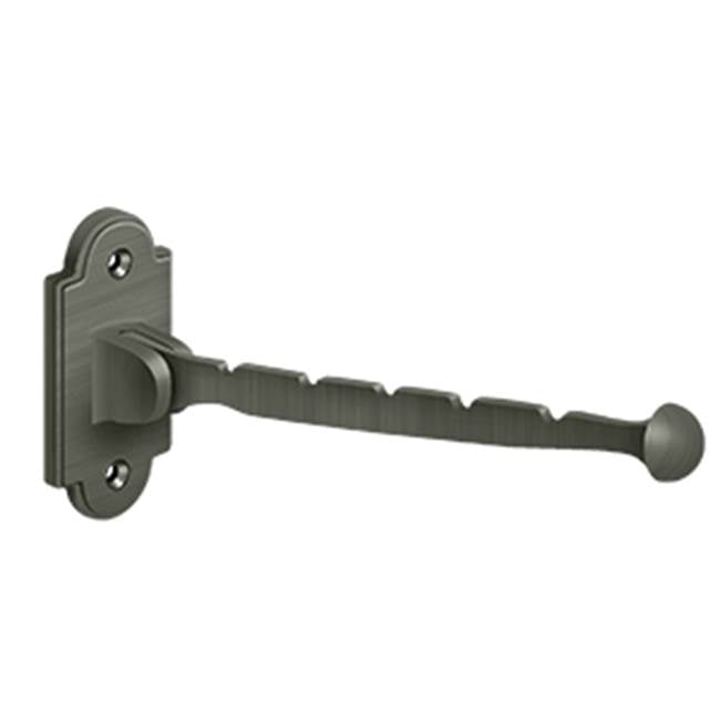 Deltana - Valet Hook, 7'' Projection - Antique Nickel