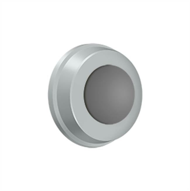 Deltana - Flush Bumper 1'' Diam. - Brushed Chrome