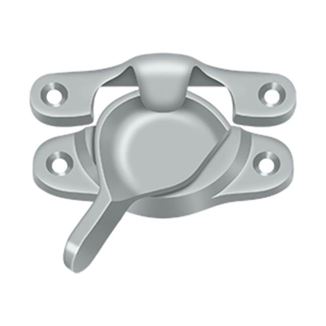 Deltana - Window Sash Lock, 1-1/8'' x 3'' - Brushed Chrome