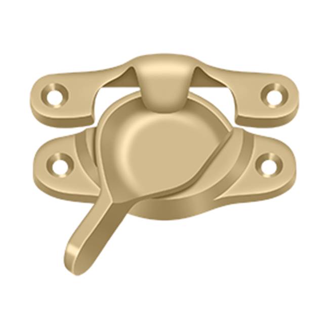 Deltana - Window Sash Lock, 1-1/8'' x 3'' - Brushed Brass