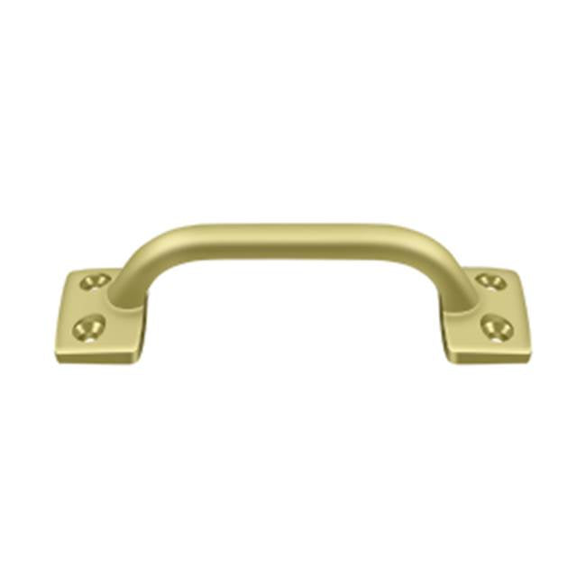 Deltana - Pull, 4'' Overall - Polished Brass