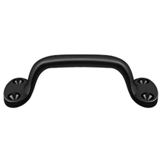 Deltana - Pull, 6'' Overall - Paint Black