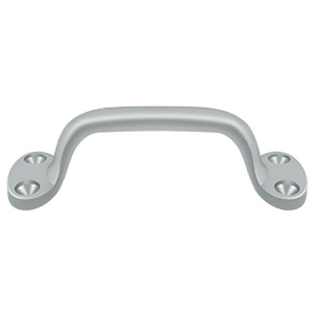 Deltana - Pull, 6'' Overall - Brushed Chrome