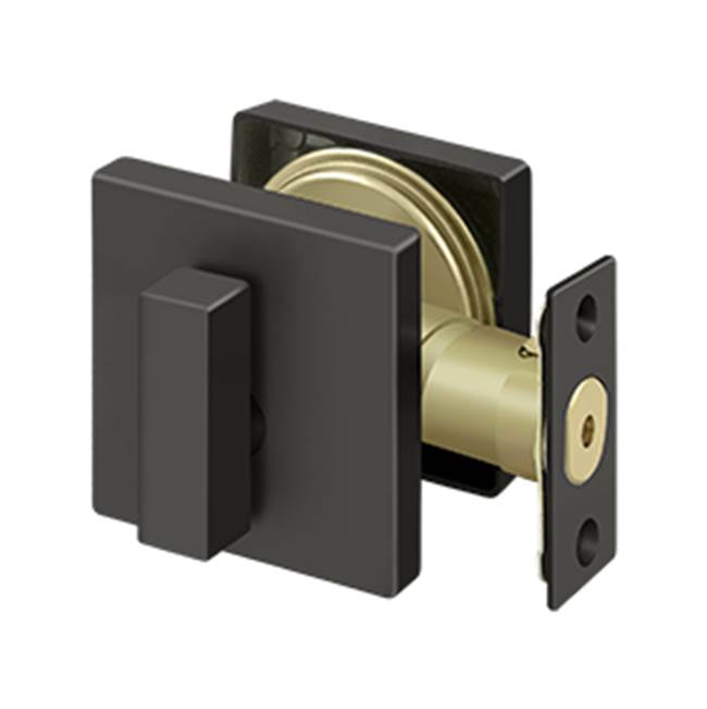 Deltana - Zinc Deadbolt Lock Grade 3 - Oil-rubbed Bronze